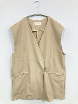 Omekashi/オメカシ/ベスト/トップス/ベージュ/F