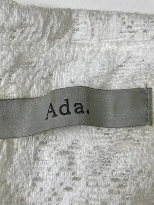Ada./シャツ/ブラウス/トップス/ホワイト/F