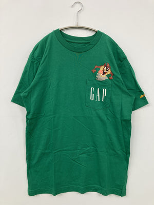 GAP/ギャップ/Tシャツ/カットソー/トップス/グリーン/S