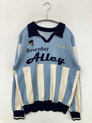 Alley/アリー/ニット/セーター/トップス/スカイブルー/F
