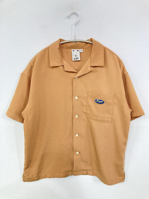 X-GIRL/エックスガール/シャツ/ブラウス/トップス/ブラウン/1