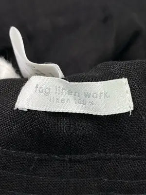 fog linen work./フォグリネンワーク/バケットハット/帽子/ブラック
