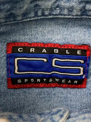 CRABLE SPORTSWEAR/クレイブルスポーツウェア/シャツ/ブラウス/トップス/ブルー/L