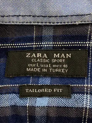 ZARA MAN/ザラマン/シャツ/ブラウス/トップス/レッド/L