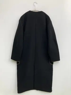 SHIPS any/ステンカラーコート/ジャケット/アウター/ブラック