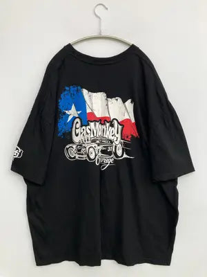 GasMonkey/Tシャツ/カットソー/トップス/ブラック/3XL