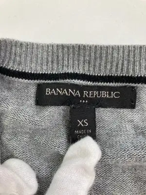 BANANA REPUBLIC/バナナリパブリック/シャツ/ブラウス/トップス/グレー/XS