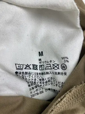 チノパンツ/パンツ/ベージュ/M