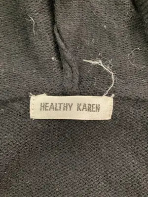 HEALTHY KAREN/ヘルシーカレン/チュニック/ワンピース/ドレス/ブラック/M