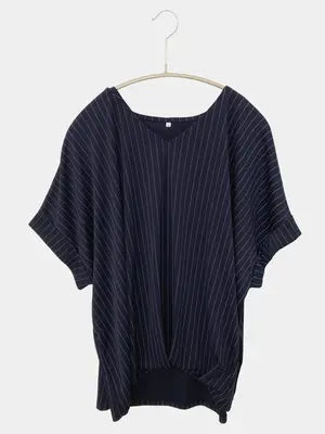 CLOSSHI/クロッシー/Tシャツ/カットソー/トップス/ネイビー/LL