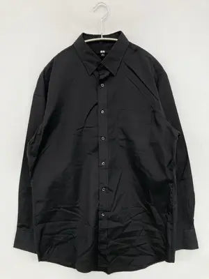UNIQLO/ユニクロ/シャツ/ブラウス/トップス/ブラック/L