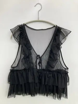 その他トップス/トップス/ブラック/F