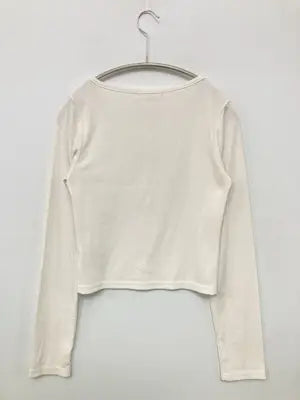 UNE MANSION/ウメマンション/Tシャツ/カットソー/トップス/ホワイト/F