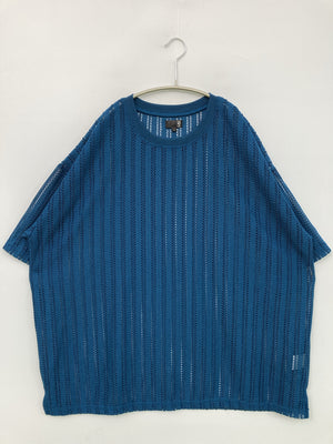 LAKOLE/ラコレ/ニット/セーター/トップス/ブルー/L