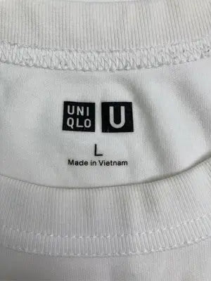 UNIQLO/ユニクロ/Tシャツ/カットソー/トップス/ホワイト/L