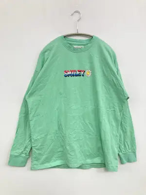 SMILEY FACE/スマイリーフェイス/Tシャツ/カットソー/トップス/ライトグリーン/46