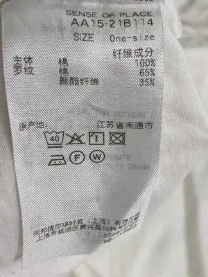 SENSE OF PLACE/センスオブプレイス/Tシャツ/カットソー/トップス/ホワイト/One-size