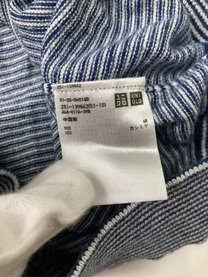 UNIQLO/ユニクロ/ニット/セーター/トップス/ネイビー/S