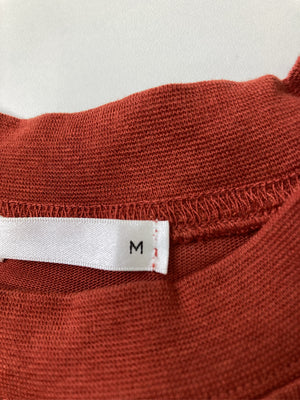 ikka/イッカ/Tシャツ/カットソー/トップス/レッド/M