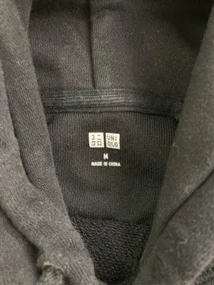 UNIQLO/ユニクロ/パーカー/トップス/ブラック/M