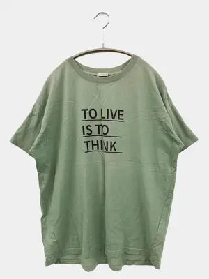CINEMA CLUB/シネマクラブ/Tシャツ/カットソー/トップス/カーキ/LL