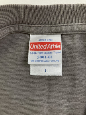United Athle/ユナイテッドアスレ/Tシャツ/カットソー/トップス/グレー/L