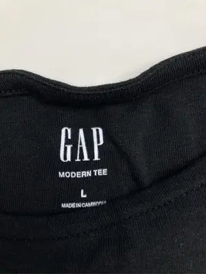 GAP/ギャップ/Tシャツ/カットソー/トップス/ブラック/L