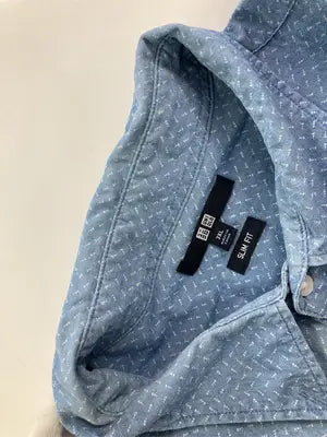 UNIQLO/ユニクロ/シャツ/ブラウス/トップス/ブルー/3XL