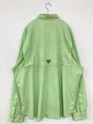 Columbia/コロンビア/シャツ/ブラウス/トップス/ライトグリーン/XL