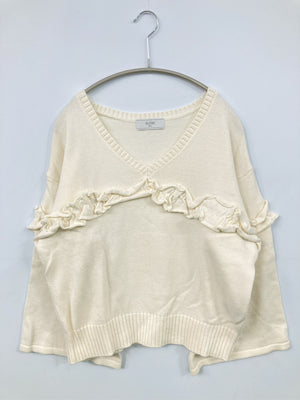 SLOBE/スローブ/ニット/セーター/トップス/ホワイト