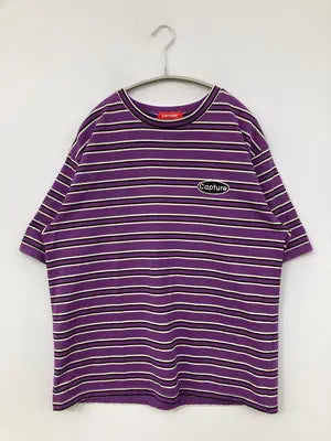 CAPTURE/キャプチャー/Tシャツ/カットソー/トップス/パープル/M