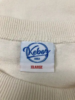 KEBOZ/ケボズ/Tシャツ/カットソー/トップス/アイボリー/XLARGE