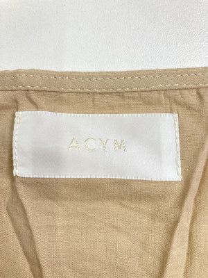 ACYM/アシーム/シャツ/ブラウス/トップス/ベージュ/F