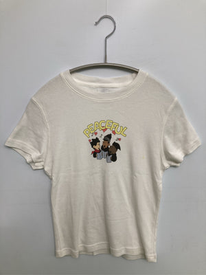 Tシャツ/カットソー/トップス/ホワイト