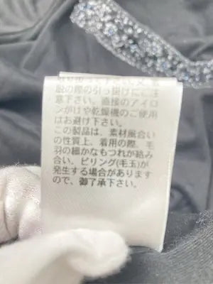 COMME CA ISM/コムサイズム/Tシャツ/カットソー/トップス/ブラック/F