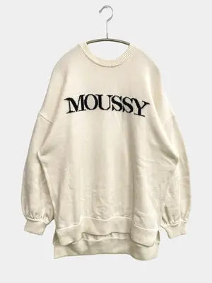 MOUSSY/マウジー/ニット/セーター/トップス/ホワイト/F