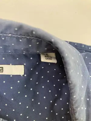UNIQLO/ユニクロ/シャツ/ブラウス/トップス/ネイビー/L