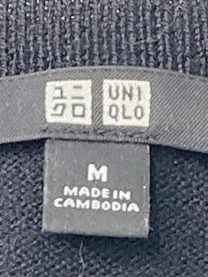 UNIQLO/ユニクロ/ワンピース/ワンピース/ドレス/ブラック/M