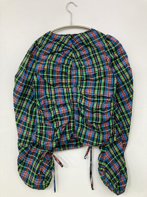 SLY/スライ/シャツ/ブラウス/トップス/ブルー/FREE