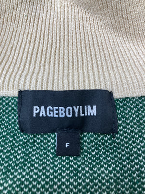 PAGEBOYLIM/ページボーイリム/ジャージ/トラックジャケット/トップス/ベージュ/F