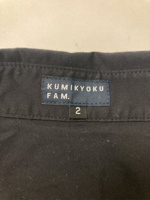 KUMIKYOKU FAM./シャツ/ブラウス/トップス/ブラック/2