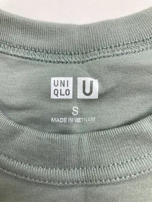 UNIQLO/ユニクロ/Tシャツ/カットソー/トップス/グレー/S
