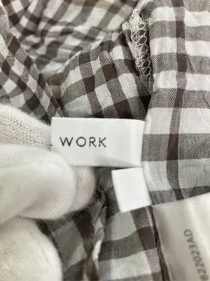 GLOBAL WORK/グローバルワーク/シャツ/ブラウス/トップス/ブラウン/L