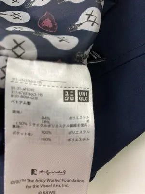 UNIQLO/ユニクロ/シャツ/ブラウス/トップス/ネイビー/M