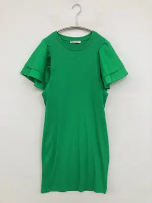 ZARA/ザラ/ワンピース/ワンピース/ドレス/グリーン/USA L