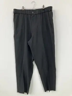 UNIQLO/ユニクロ/スラックス/パンツ/ブラック/XL