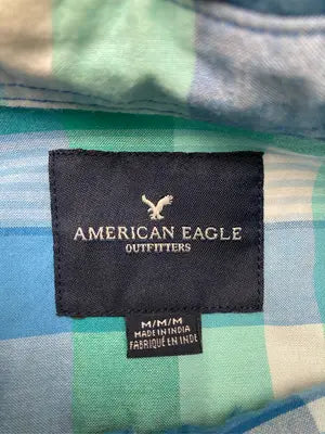 AMERICAN EAGLE/アメリカンイーグル/シャツ/ブラウス/トップス/ブルー/M