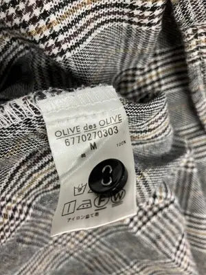 OLIVE des OLIVE/オリーブデオリーブ/シャツワンピース/ワンピース/ドレス/ブラウン/M