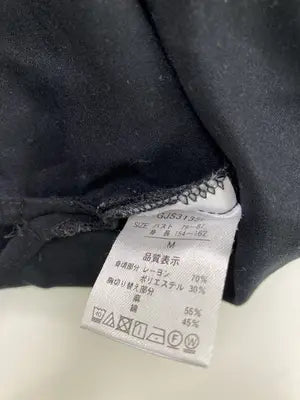 COLLINS` STUDIO/Tシャツ/カットソー/トップス/ブラック/M