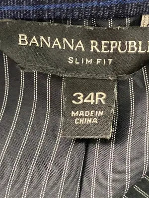 BANANA REPUBLIC/バナナリパブリック/テーラードジャケット/ジャケット/アウター/ネイビー/34 REGULAR　40/86cm
